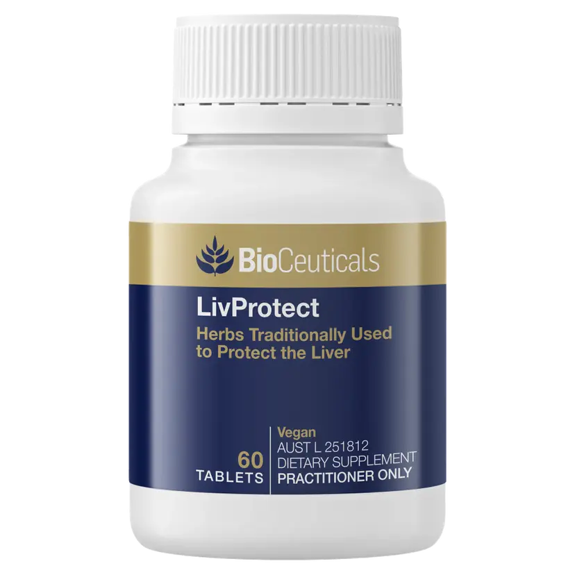 BioCeuticals LivProtect Enhance Liver Health 60 Tablets