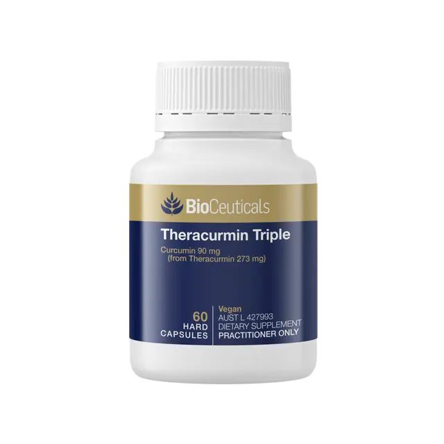 BioCeuticals Theracurmin Triple 60 Capsules Highly bioavailable Curcumin