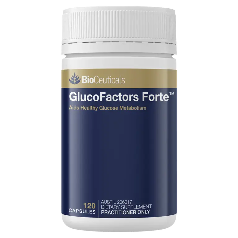 BioCeuticals GlucoFactors Forte™ 120 Capsules