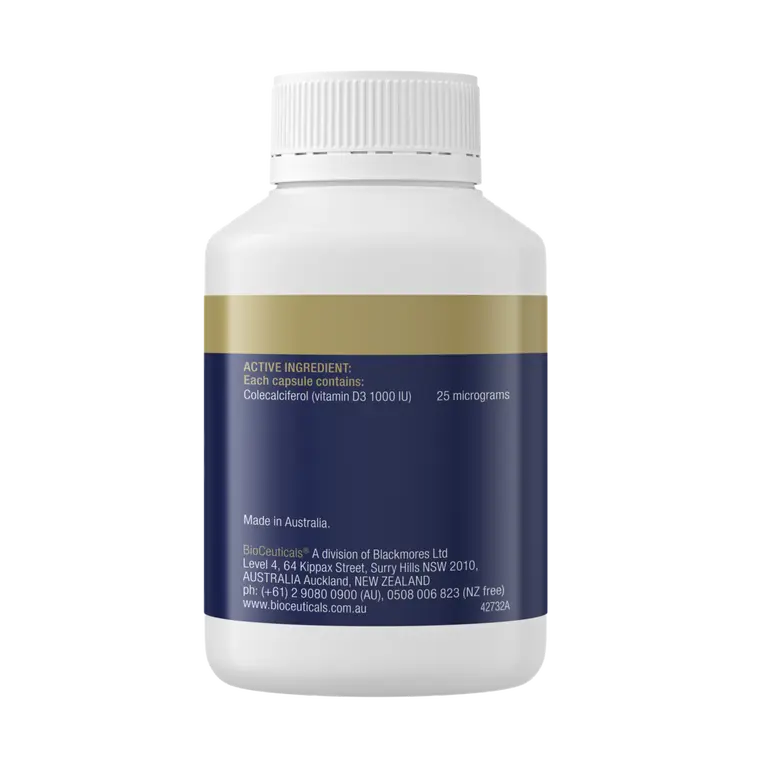 BioCeuticals D3 1000 IU Capsules 240 Soft Capsules