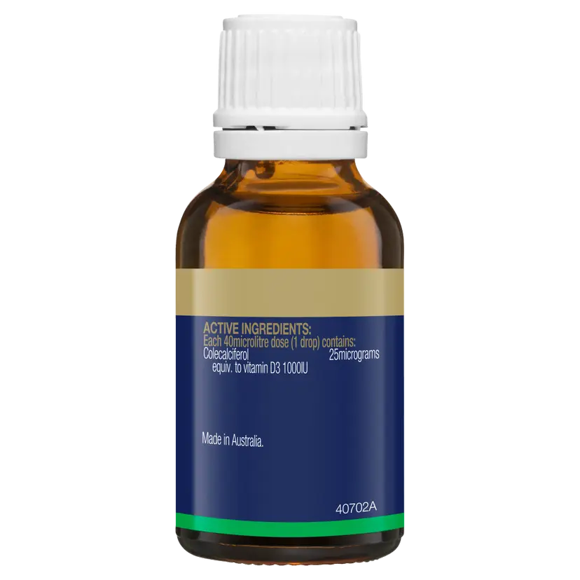 BioCeuticals D3 Drops Forte 20mL Oral Liquid - New Formula