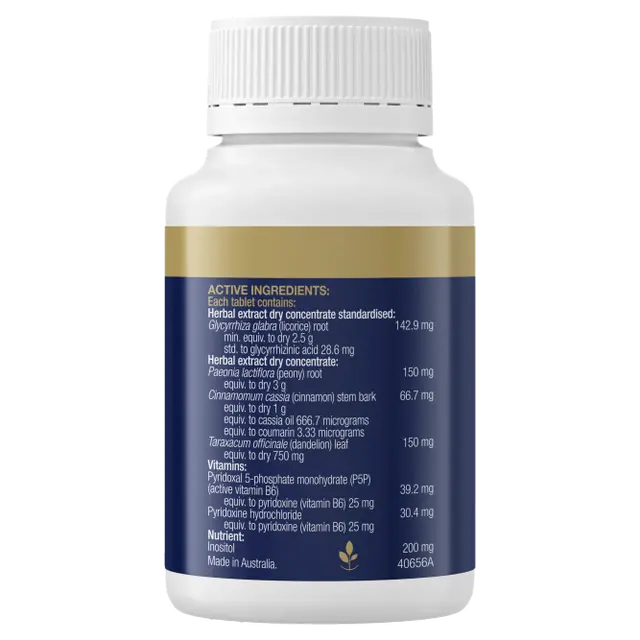 BioCeuticals FemmeBalance With Peony and Standardised Licorice 60 Tablets