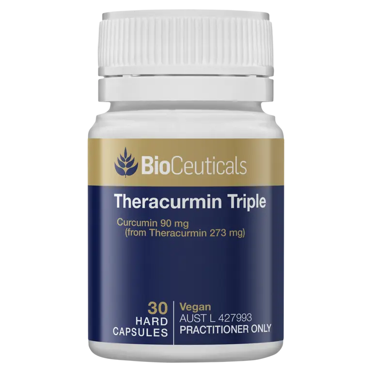BioCeuticals Theracurmin Triple 30 Capsules Highly Bioavailable Curcumin