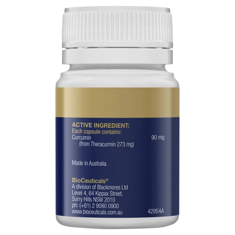 BioCeuticals Theracurmin Triple 30 Capsules Highly Bioavailable Curcumin