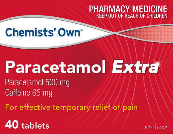 Chemists Own Paracetamol Extra 40 Tablets