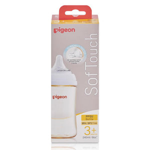 Pigeon Softouch Peristaltic Plus Wide Neck Bottle 240m ( PPSU bottle )