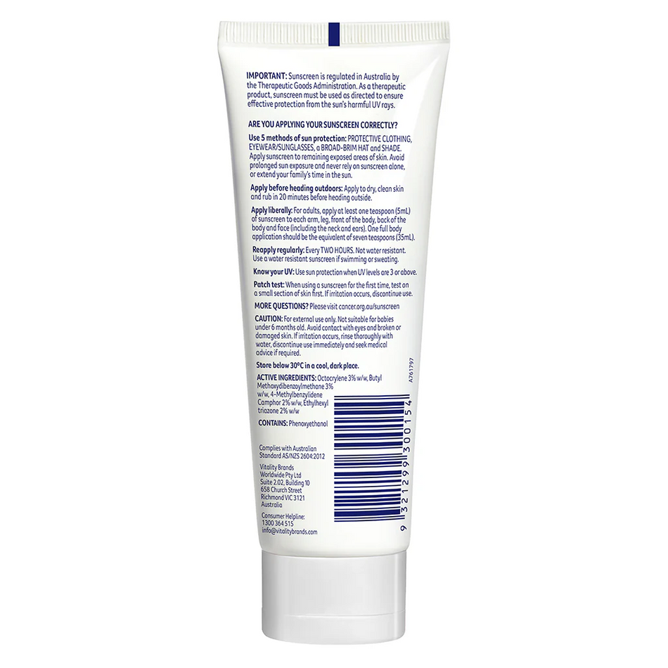 Cancer Council Face Daywear Moisturiser Matte SPF50+ Invisible 75ml