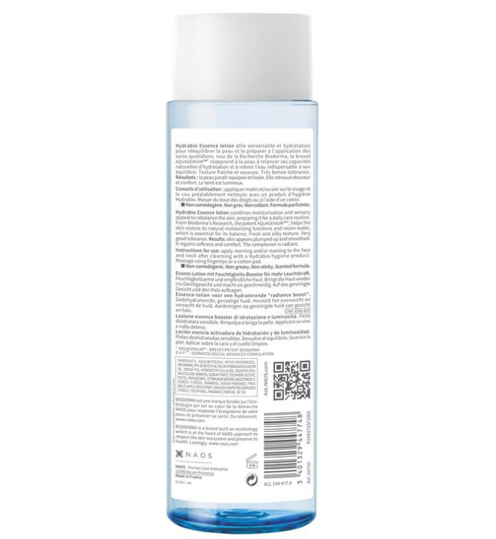 Bioderma Hydrabio Moisturising Essence Lotion - 200ml