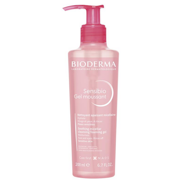 Bioderma sensibio gel moussant soothing foaming cleanser, sensitive skin 200ml