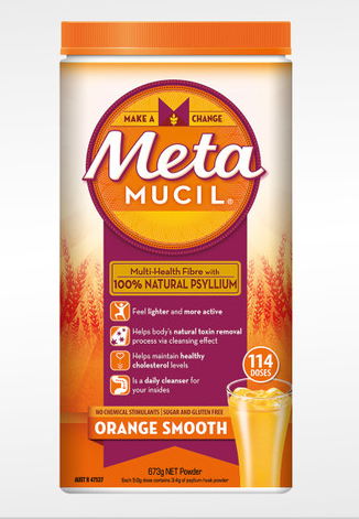 Metamucil Smooth Powder Orange 114 Dose