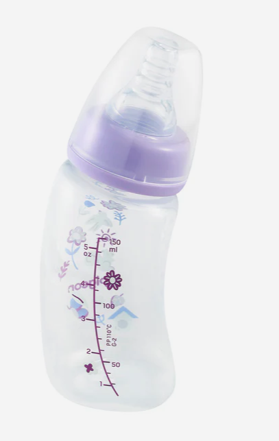 PIGEON FLEXIBLE CURVE BOTTLE PP GARDEN 150ML