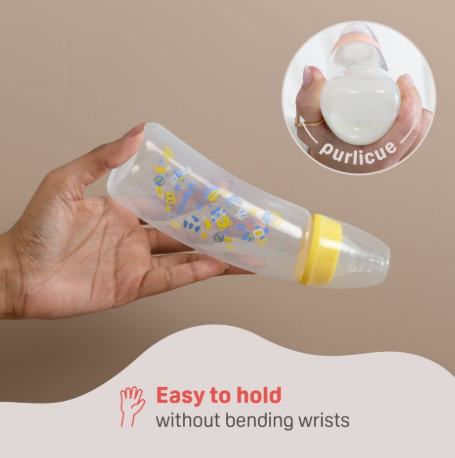 Pigeon Space Design Flexible Curve Polypropylene Baby Bottle - 250ml