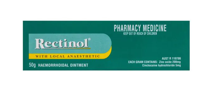 Rectinol Ointment 50g EXPIRY 03/2026
