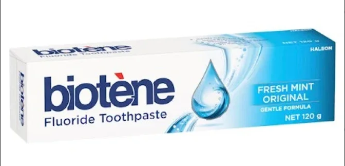Biotene Dry Mouth Relief Fluoride Toothpaste Fresh Mint Original 120g