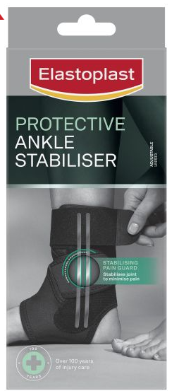 Elastoplast Protective Ankle Stabiliser Compression Foot Wrap Custom Fit