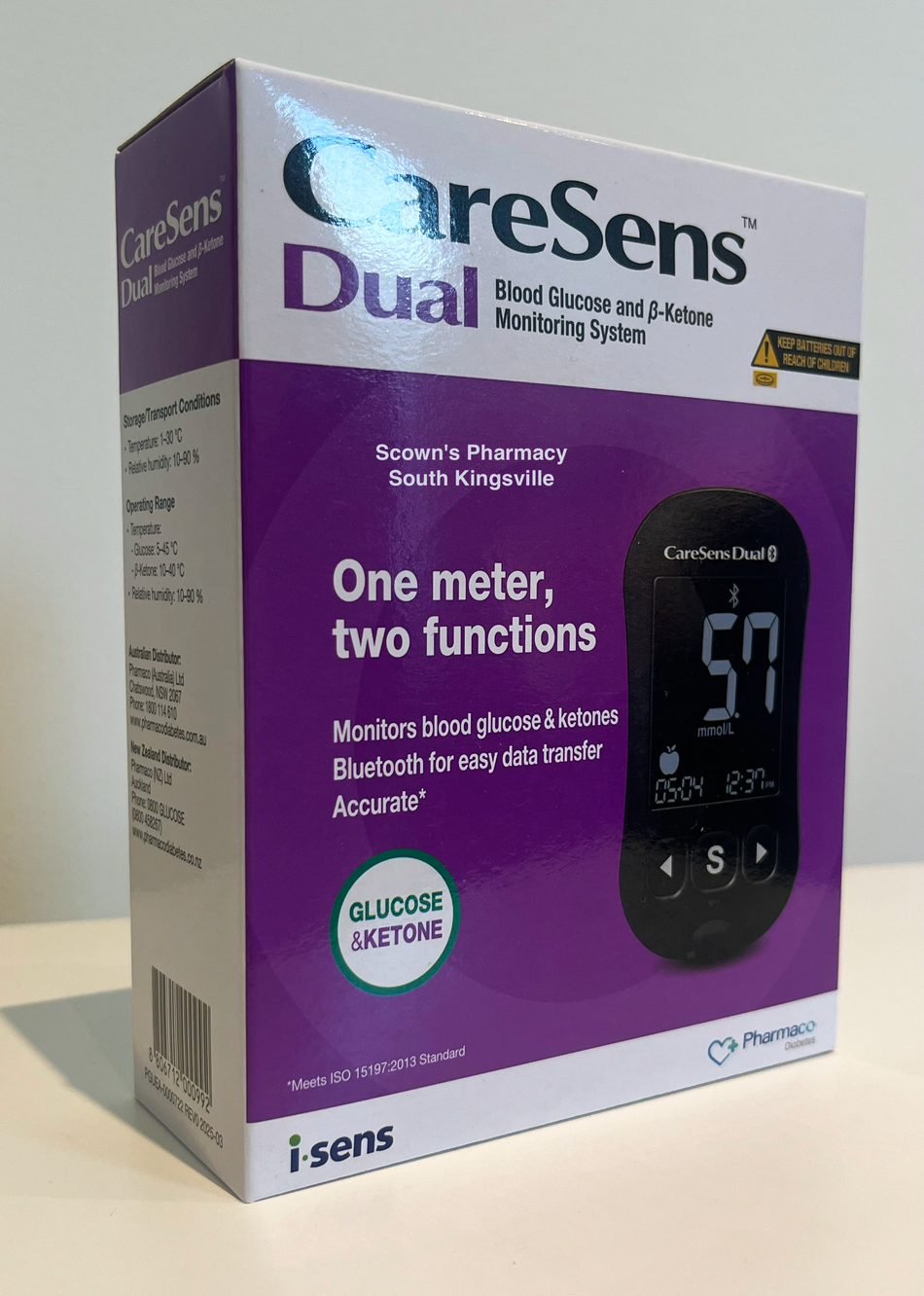 CareSens Dual Blood Glucose and ß-Ketone Monitoring System