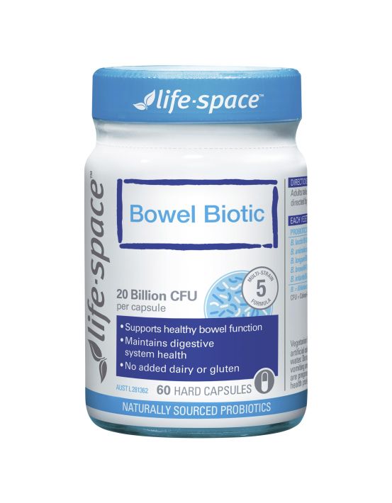 Life Space Bowel Biotic 60 Capsules