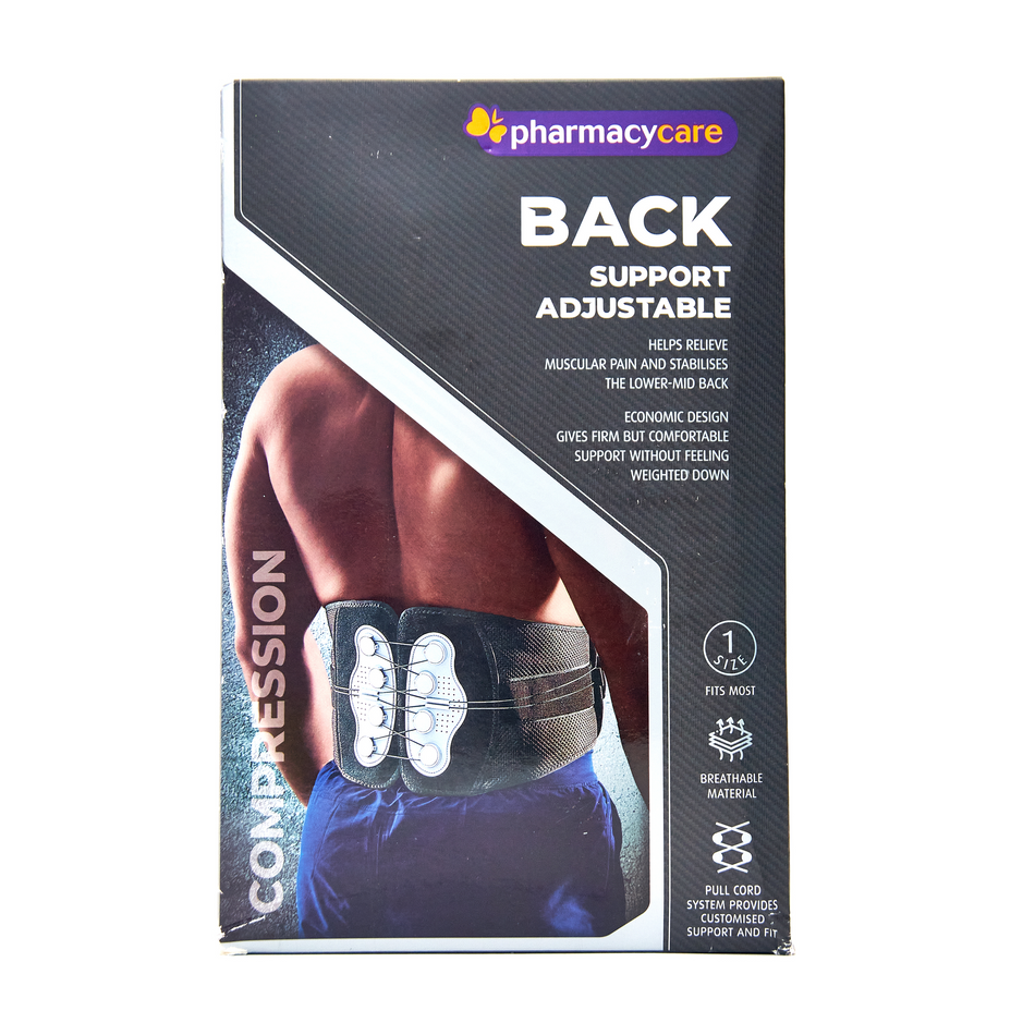 Pharmacy Care Back Support Adjustable