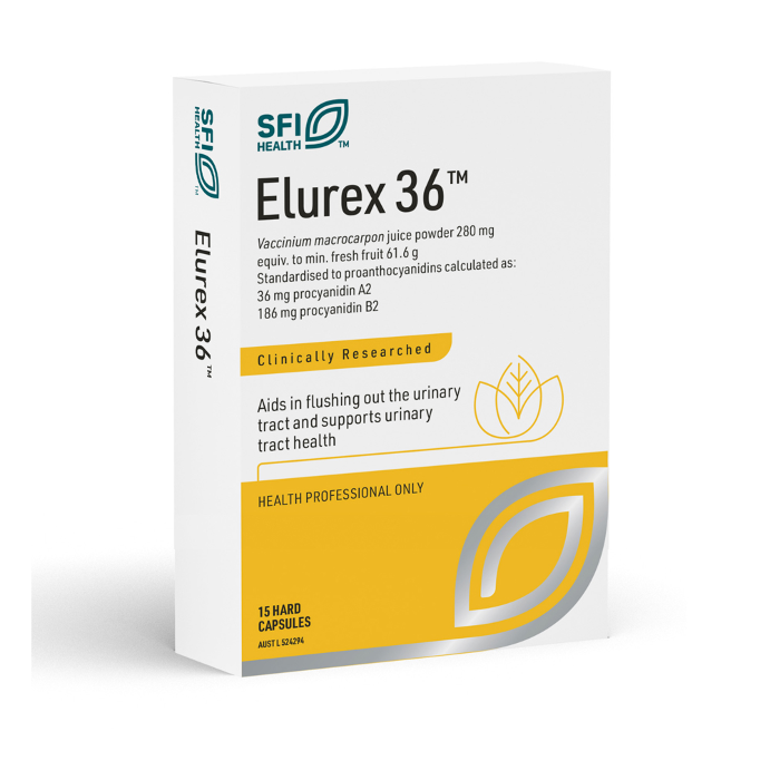 Elurex 36 — Cranberry PAC Urinary Tract Support | 15 Capsules