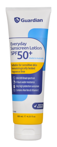 GUARDIAN Everyday Sunscreen Suitable For Sensitive Skin SPF50+ 125ml