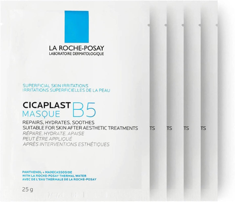 La Roche-Posay Cicaplast B5 Facial Sheet Masque 5-Pack 5x25g