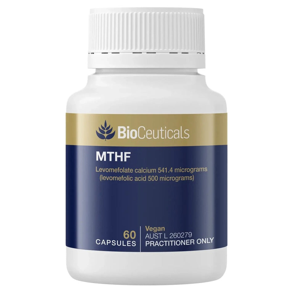 BioCeuticals MTHF Activated Metabolite of Folate Supplement Vegan 60 Capsules