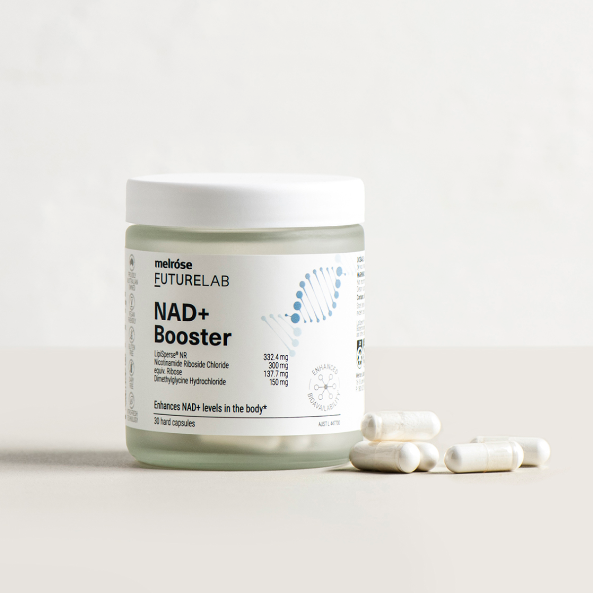 Melrose FutureLab NAD+ Booster 30 Capsules