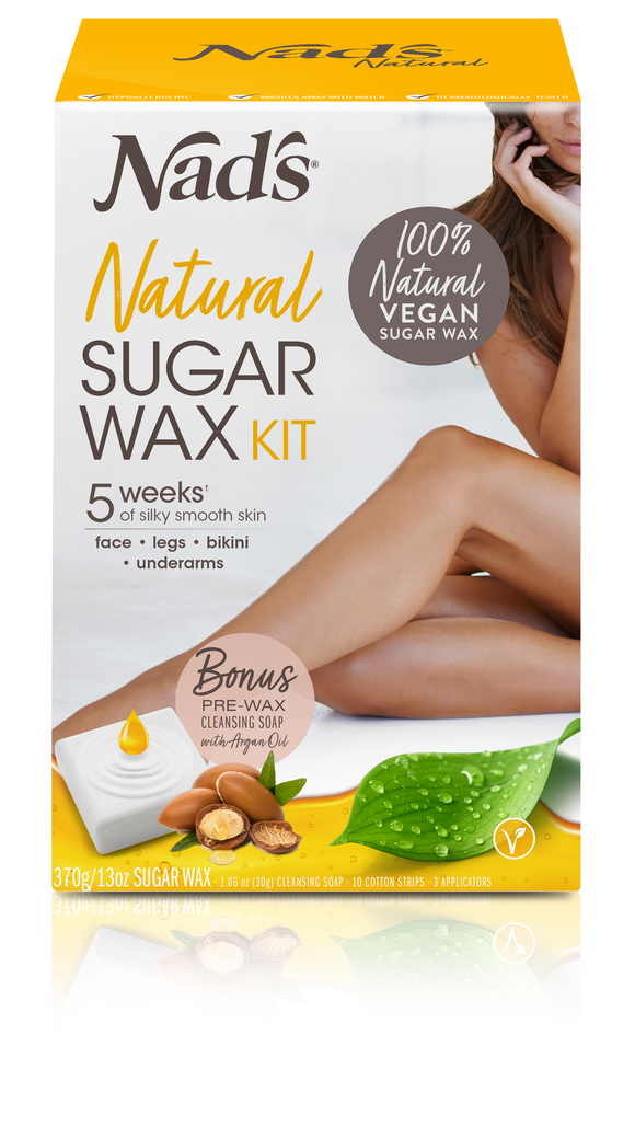 Nad's Natural Sugar Wax Kit - 370g