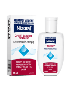 Nizoral Anti-Dandruff & Seborrhoeic Dermatitis Treatment Shampoo 2% 60ml