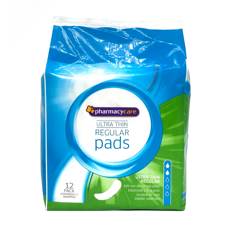 Pharmacy Care ultra thin incontinence super pads