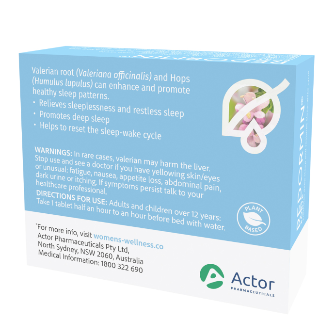 Flordis ReDormin Forte Sleep - Promotes Deep Sleep - 30 Tablets