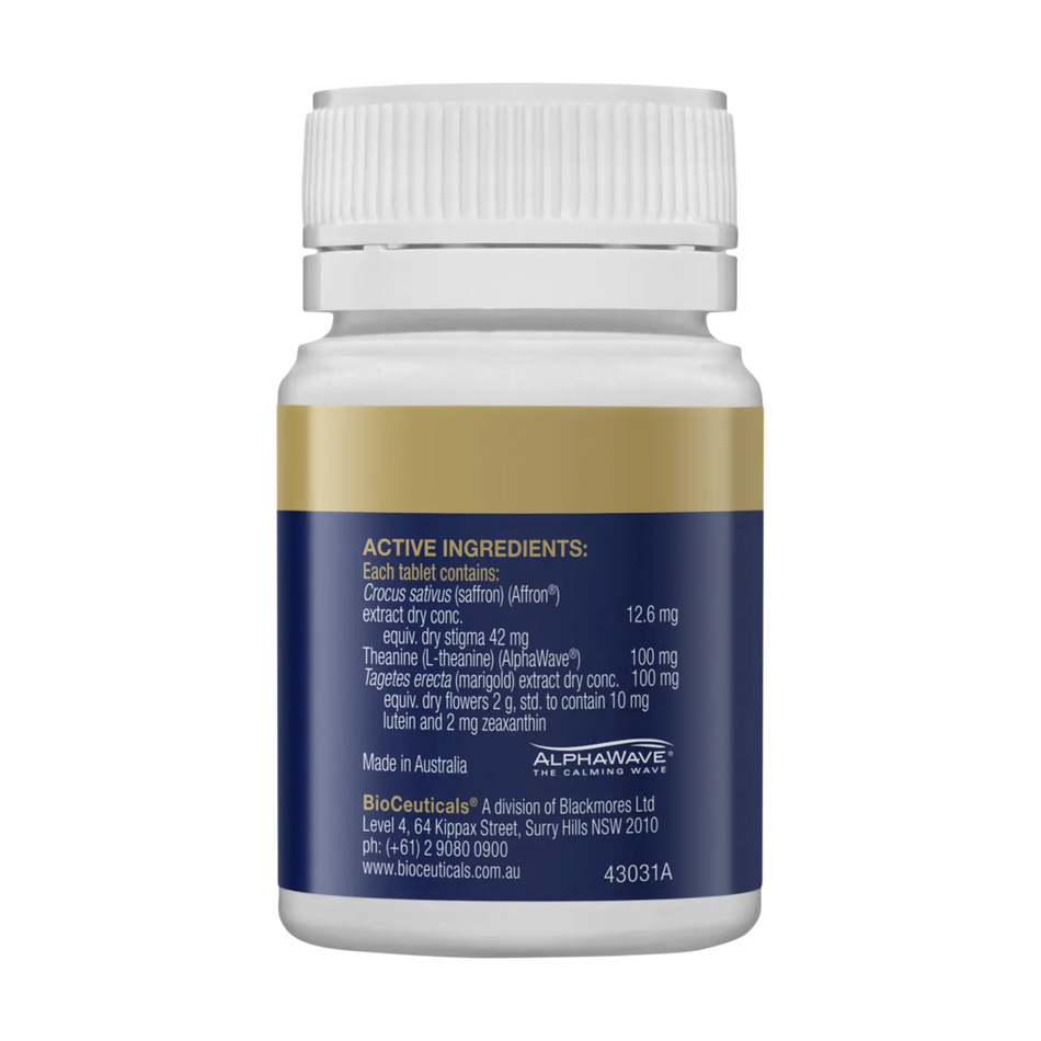 BioCeuticals RestoraCalm®  Night With L-theanine 60 Tablets Calm the Mind