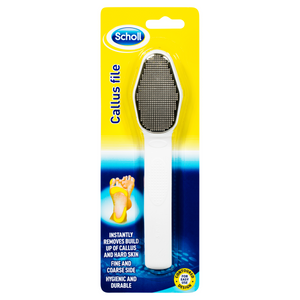 Scholl Corn & Callus File - Removes All Degrees of Hard Skin, Corn and Callus