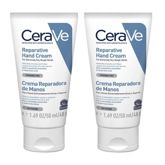 2x CeraVe Reparative Hand Cream 50mL