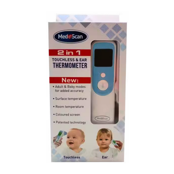 Medescan 2 In 1 Touchless & Ear Thermometer