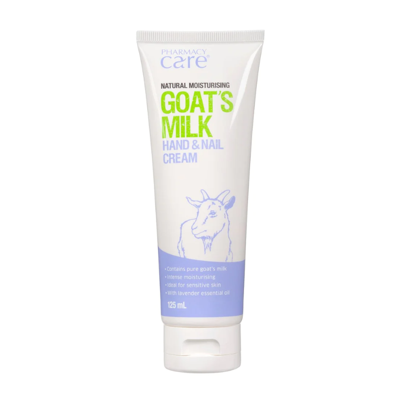 Pharmacy Care Goats Milk Hand & Nail Cream 125ml