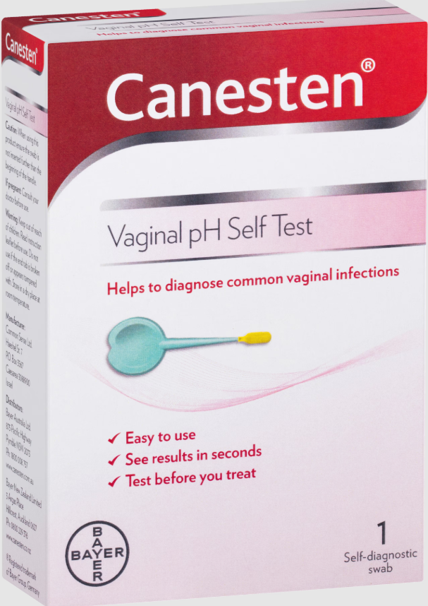 Canesten Vaginal pH Self Test 1 Pack