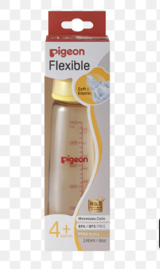 Pigeon Peristaltic Slim Neck Bottle 240ml