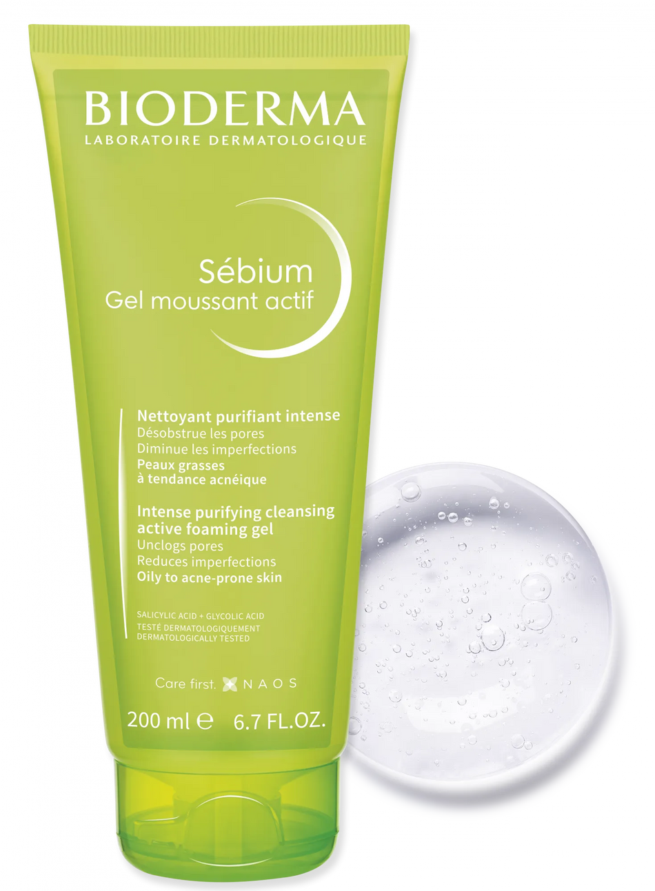 Bioderma Sebium anti-blemish deep cleansing gel moussant -200ml