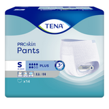 4 x Tena Proskin Pants Plus More Security and Discretion Size Small 14 Pack = 64 Pants