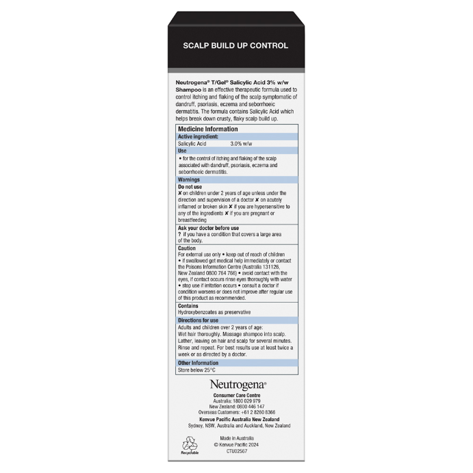 Neutrogena T/Gel 3 % Therapeutic Shampoo 200mL