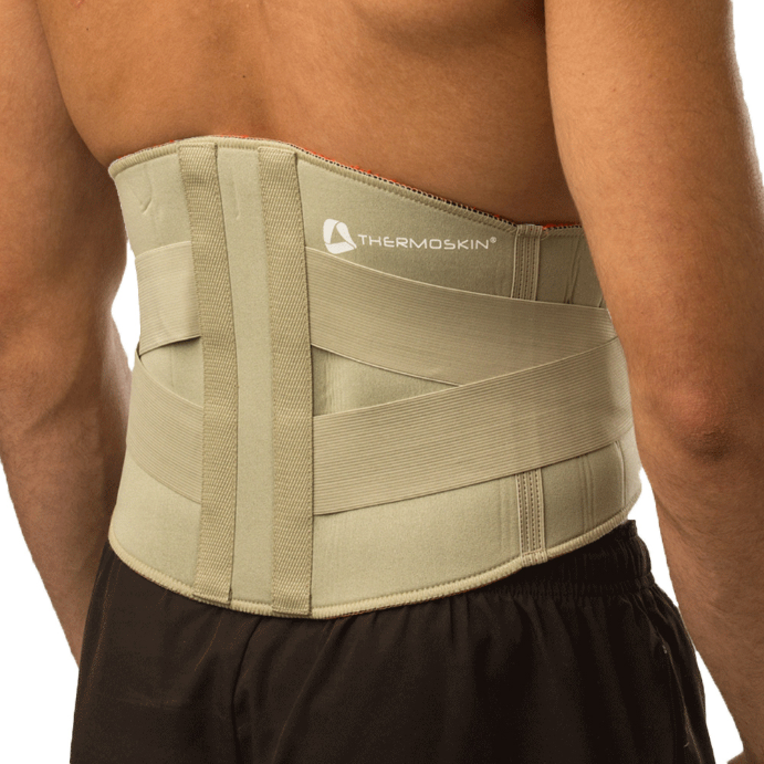 Thermoskin Back Strap Low Back Pain Relief Lumbar Support Adjustable F227 MEDIUM