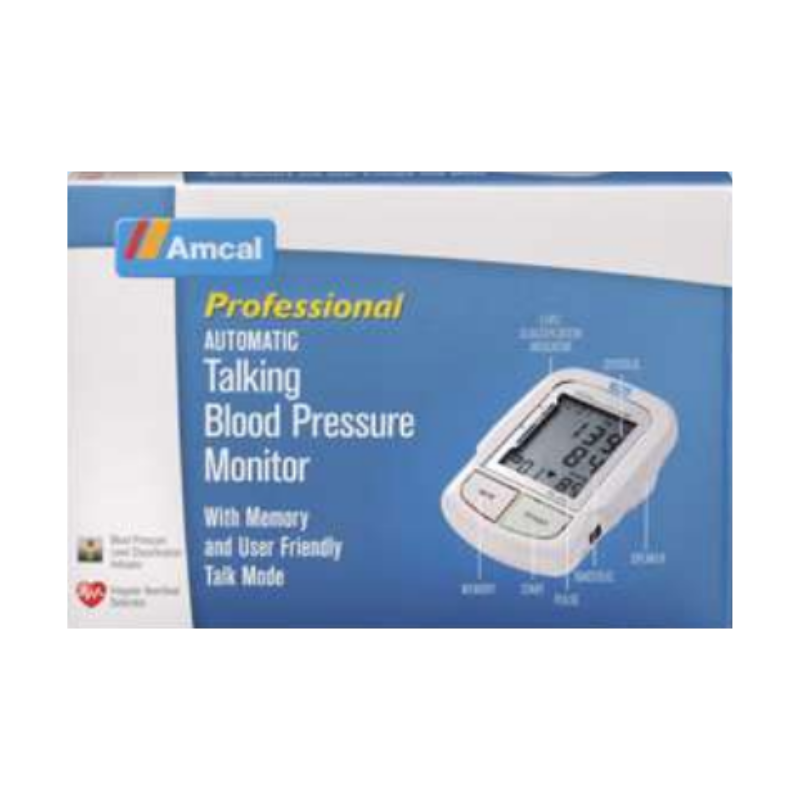 Amcal Professional Automatic Talking Blood Pressure Monitor Plus Memory