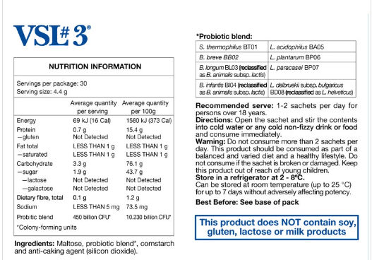 VSL#3 concentrated probiotic  ( PICK UP ONLY )