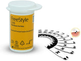 Abbott FreeStyle Lite Glucose Strip Self Testing Freedom InsuLinx 100 Pack