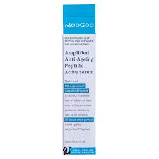 MooGoo Amplified Anti-Ageing Peptide Active Serum with Argireline 25ml - EXPIRY 01/26