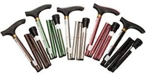 Max Mobility Folding Cane - RED ONLY