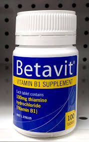 Betavit Vit B1 Tab 100Mg 100