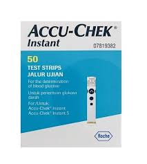 Accu Chek Instant Blood Glucose Test Strips (50 Tests) - Expiry 2/11/2025
