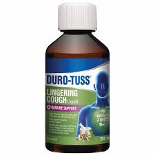 DURO-TUSS Lingering Cough Liquid + Immune Support *EXPIRY MAY 2025